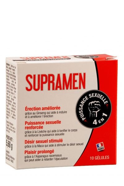 SupraMen Stimulant Sexuel 4 en 1