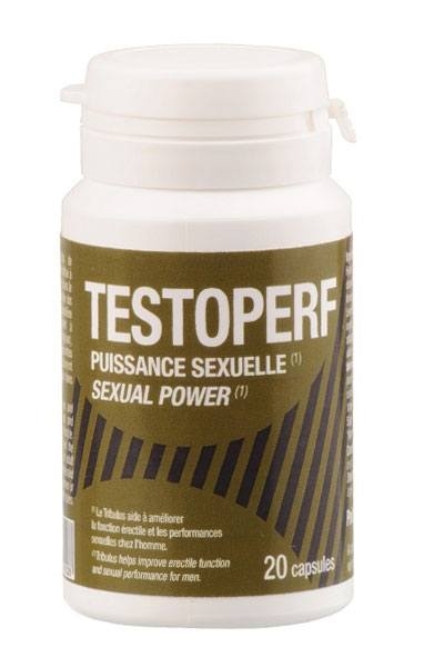 TestoPerf - Puissance Sexuelle - 20 capsules