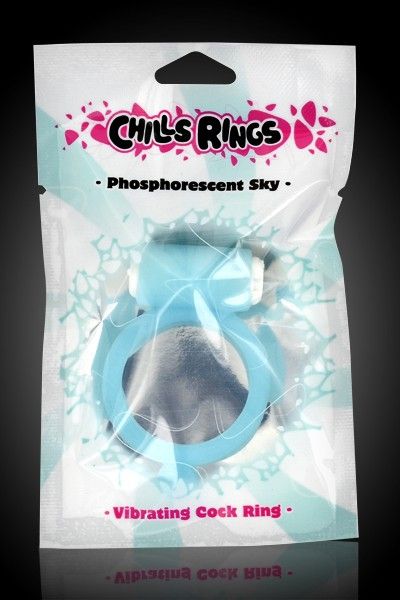 Anneau pénis vibrant phosphorescent Chills Rings