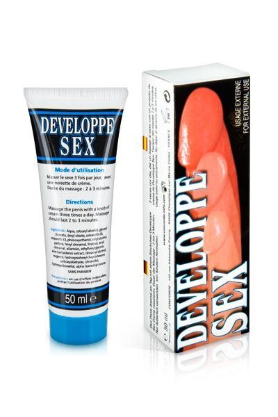 Crème développante pénis Développe Sexe 50ml