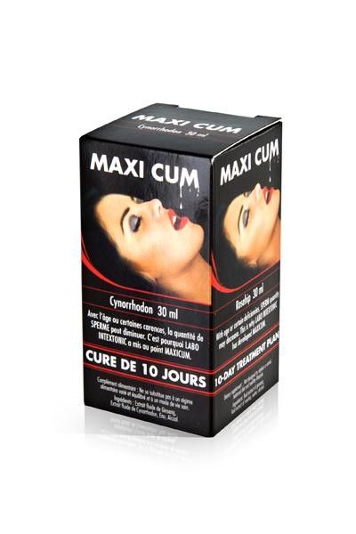 Stimultant liquide spécial sperme Maxi Cum 30ml