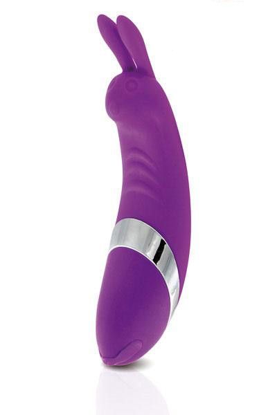 Stimulateur clitoris vibrant silicone 12 vitesses Bunny