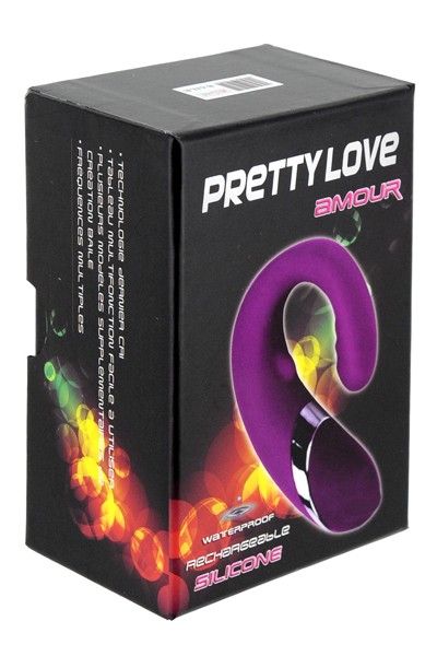 Stimulateur vibrant clitoris et point G Pretty Love Amour