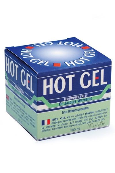 Gel lubrifiant intime chauffant Hot Gel Lubrix 100ml