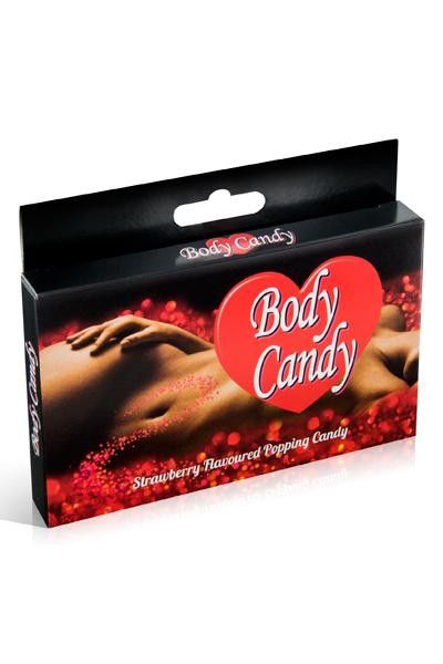 Bonbons pétillants goût fraise Body Candy