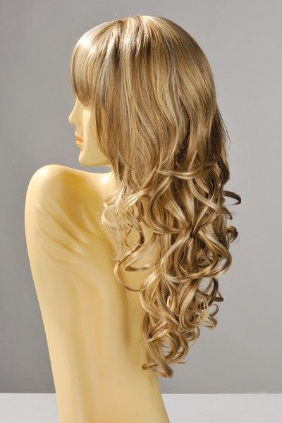 Perruque sexy Zara cheveux blonds à mèches