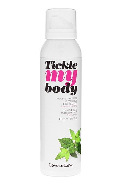 Mousse Massage Crépitante Menthe - 150ml - Tickle My Body - Love to Love